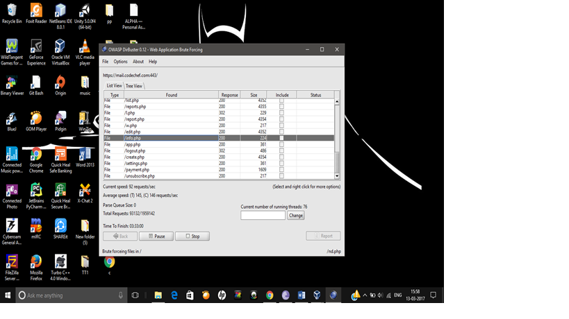 Here is the screenshot: