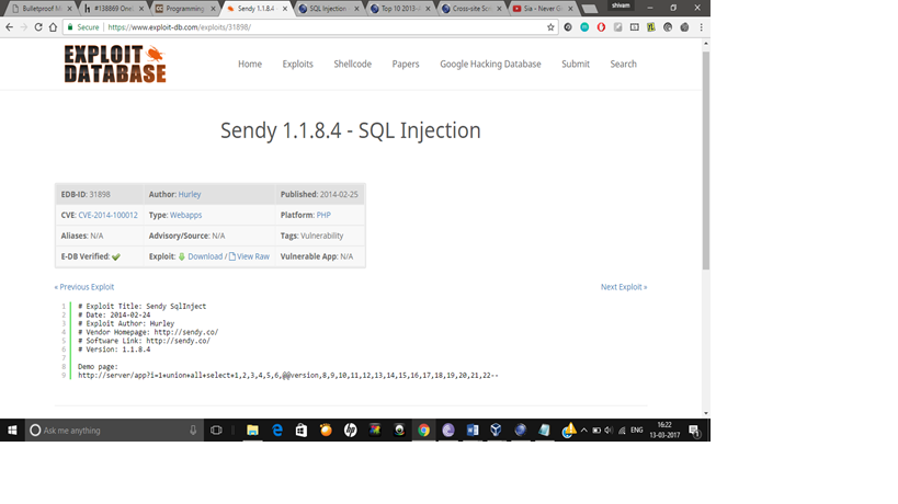 Here is the screenshot: